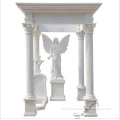 Antique Style Good Price Natural White Marble Stone Greek Statues Gazebo
